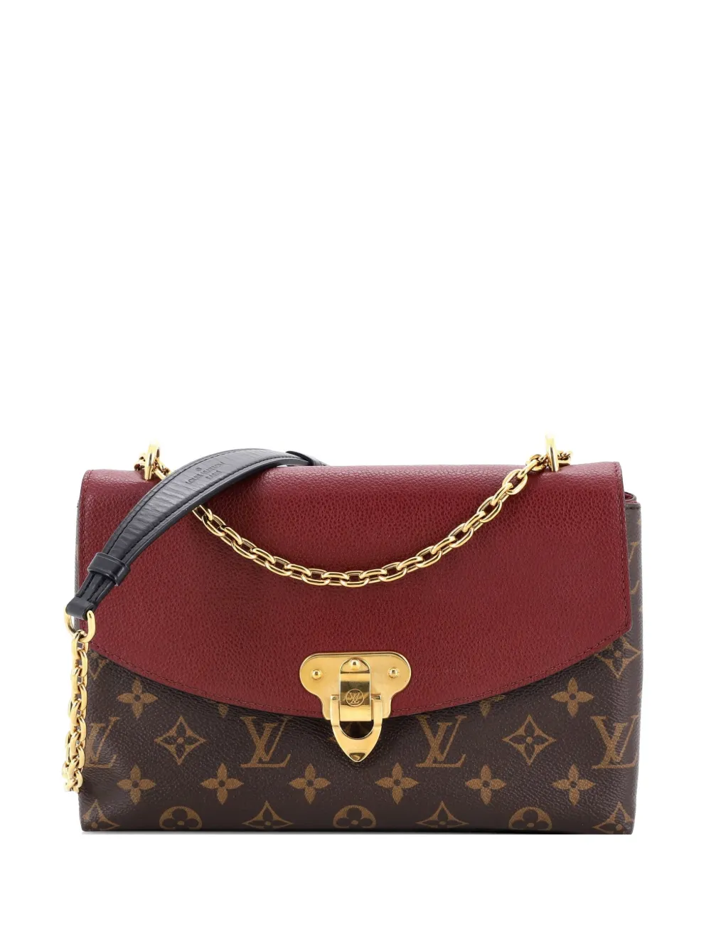 Louis Vuitton Pre-Owned Saint Placide Handbag Monogram Canvas and Leather shoulder bag - Marrone