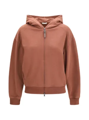 Brunello Cucinelli ジップ パーカー | ブラウン | FARFETCH JP