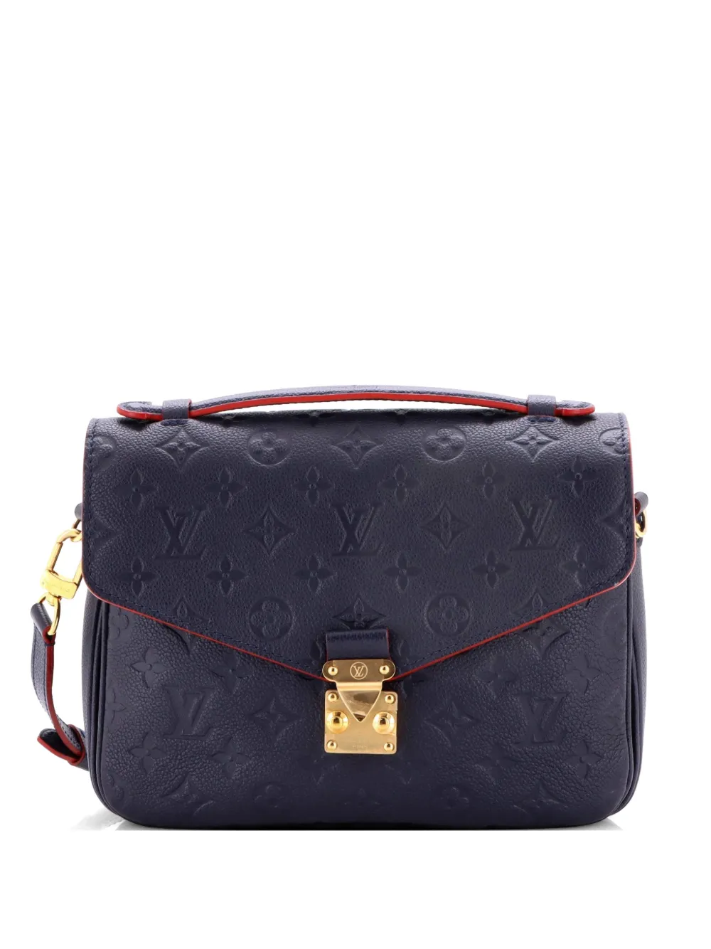 Louis Vuitton Pre-Owned Pochette Metis Monogram Empreinte Leather crossbody bag - Blu