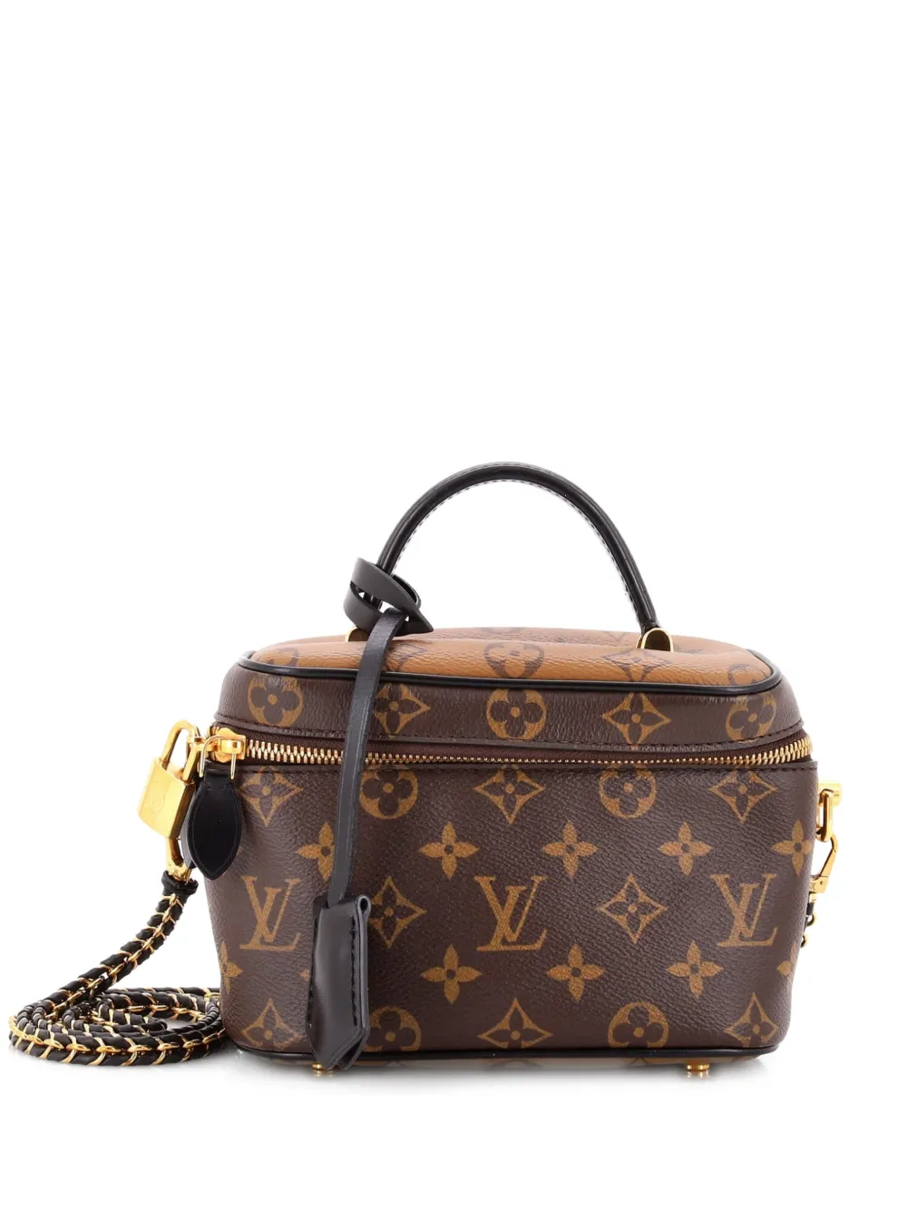 Louis Vuitton Pre-Owned Vanity Handbag Reverse Monogram Canvas PM satchel - Braun