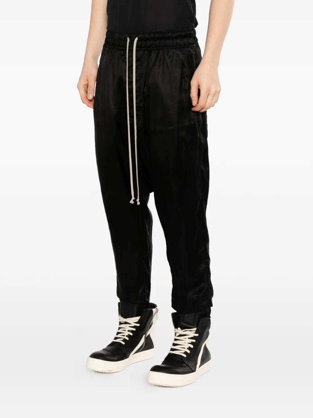 Rick Owens Broek met trekkoord Zwart