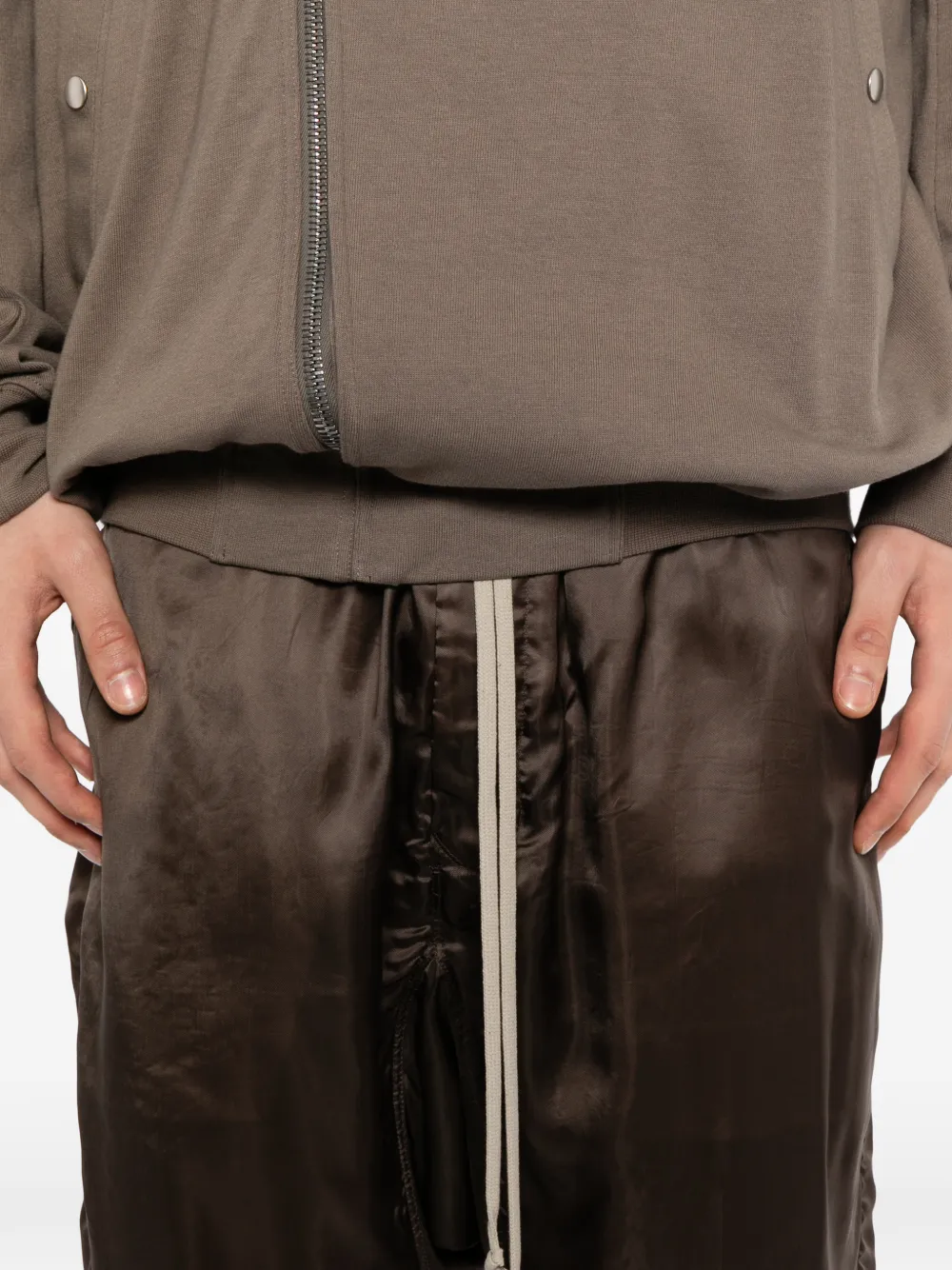 Rick Owens Broek met trekkoord Bruin