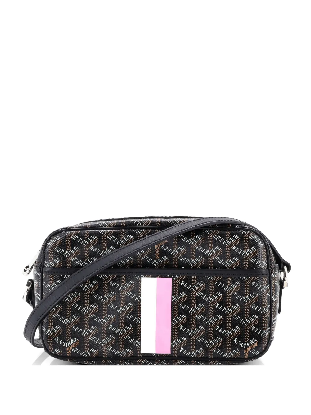 Goyard Pre-Owned Cap Vert Bag Printed Coated Canvas crossbody bag - Nero