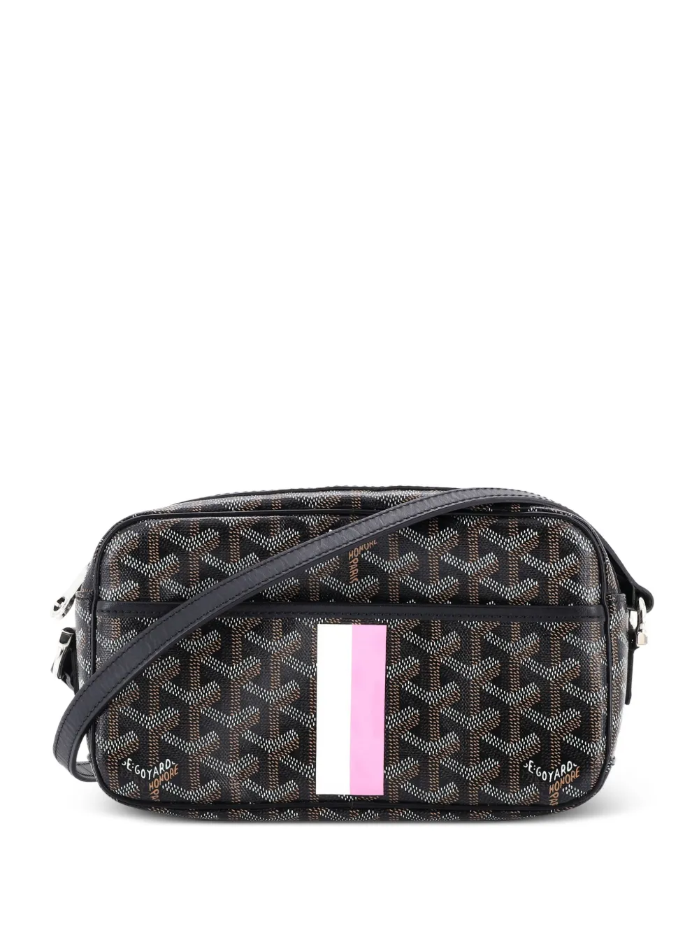 Goyard Pre-Owned Cap Vert Bag Printed Coated Canvas crossbody bag - Nero