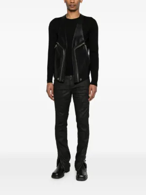 リックオウエンス　ジャケット Rick Owens リックオウエンス SS26 REV JKT / BLK - NUBIAN ヌビアン