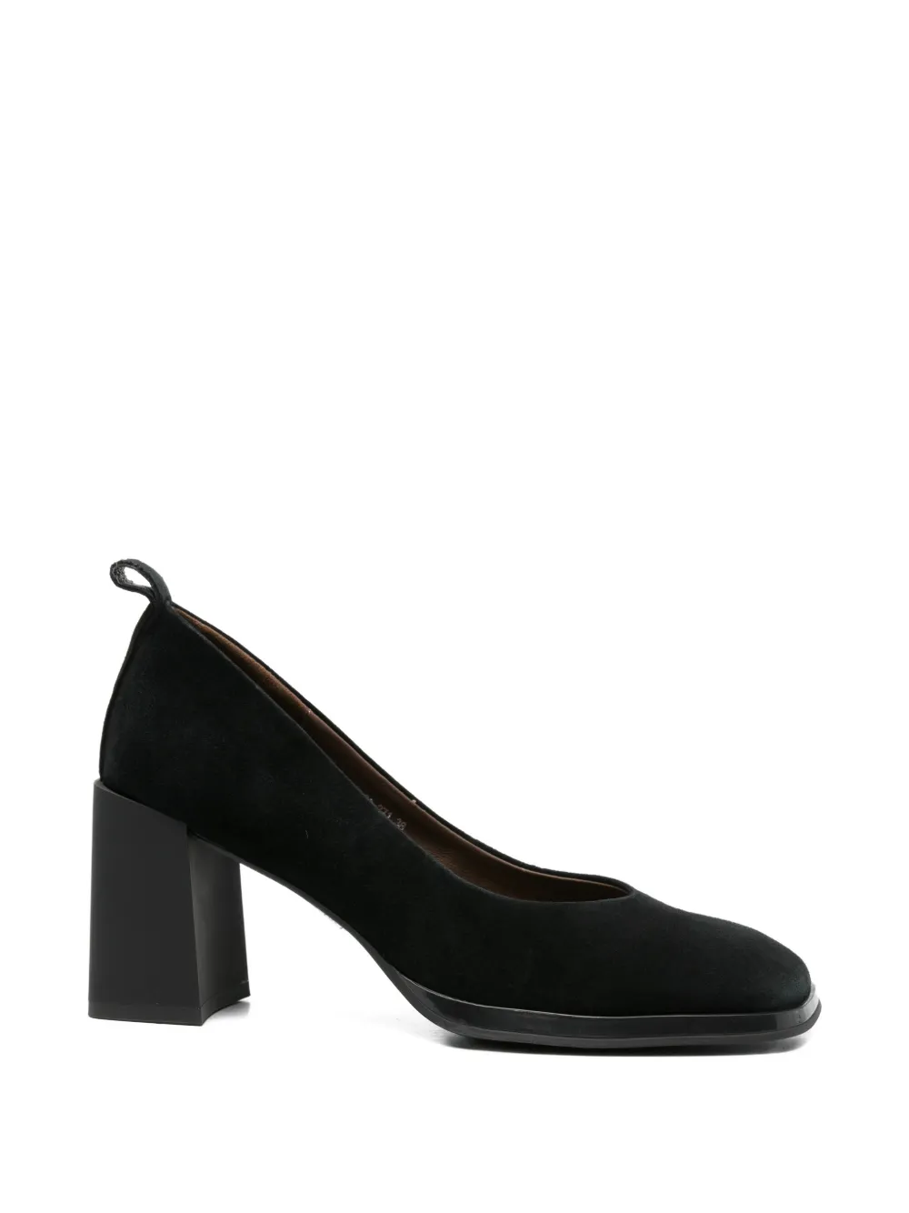 LINDA BAUMANN Pumps met vierkante neus Zwart