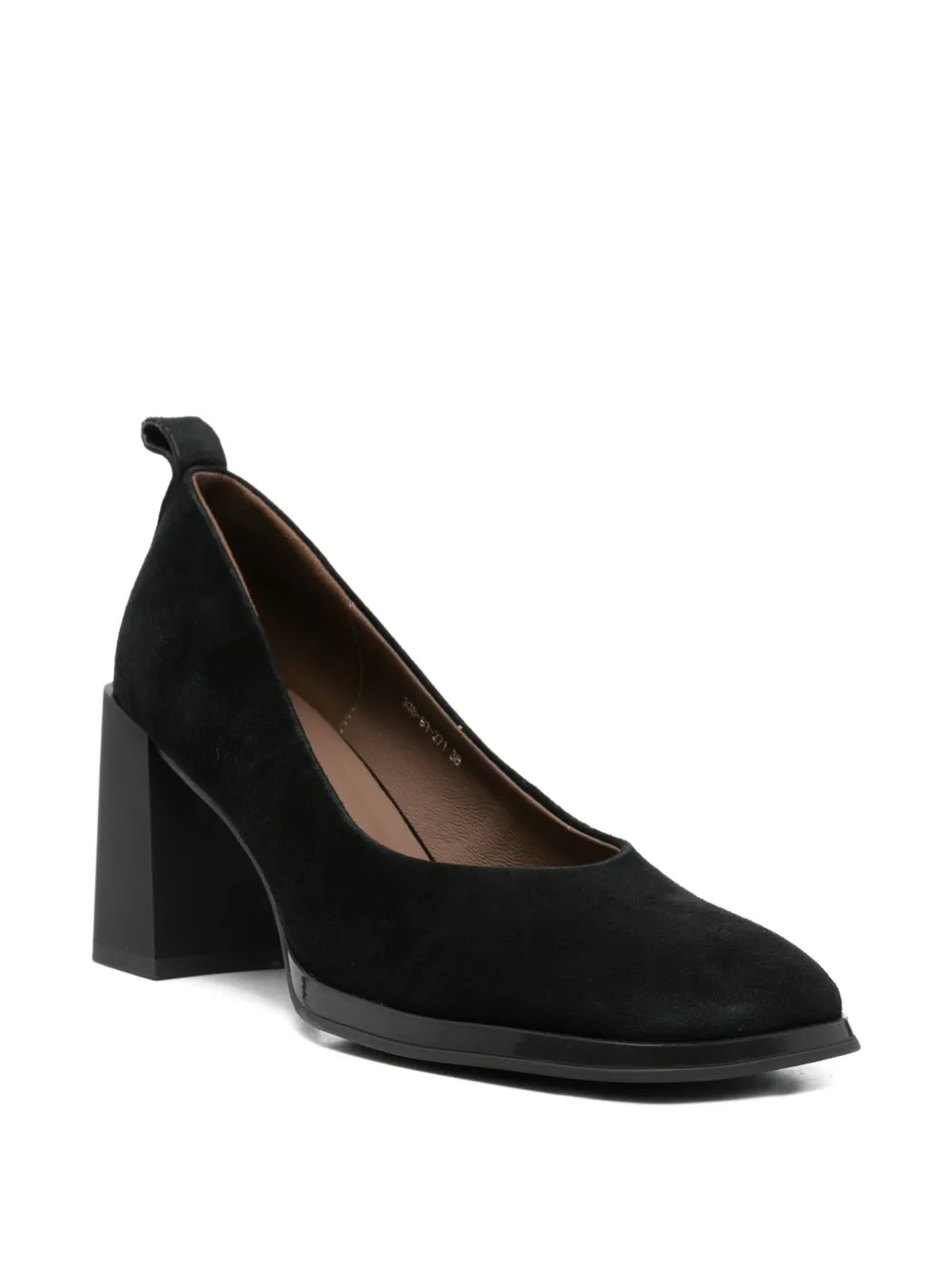 LINDA BAUMANN Pumps met vierkante neus Zwart