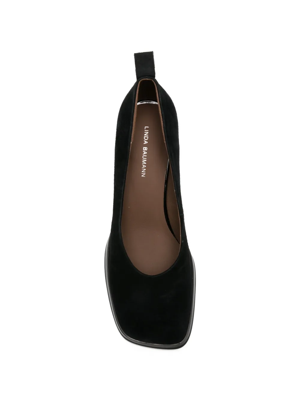 LINDA BAUMANN Pumps met vierkante neus Zwart