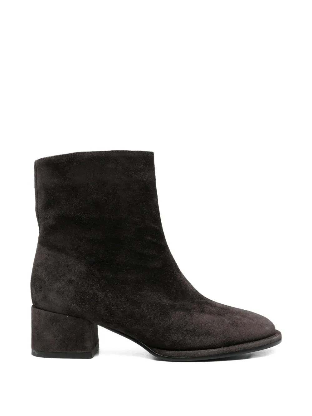 LINDA BAUMANN block-heel ankle boots - Marrone
