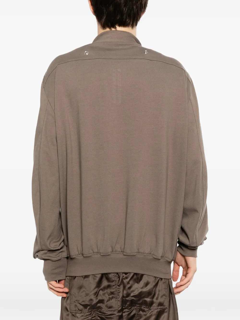 Rick Owens Jack met knopen op de schouders Beige