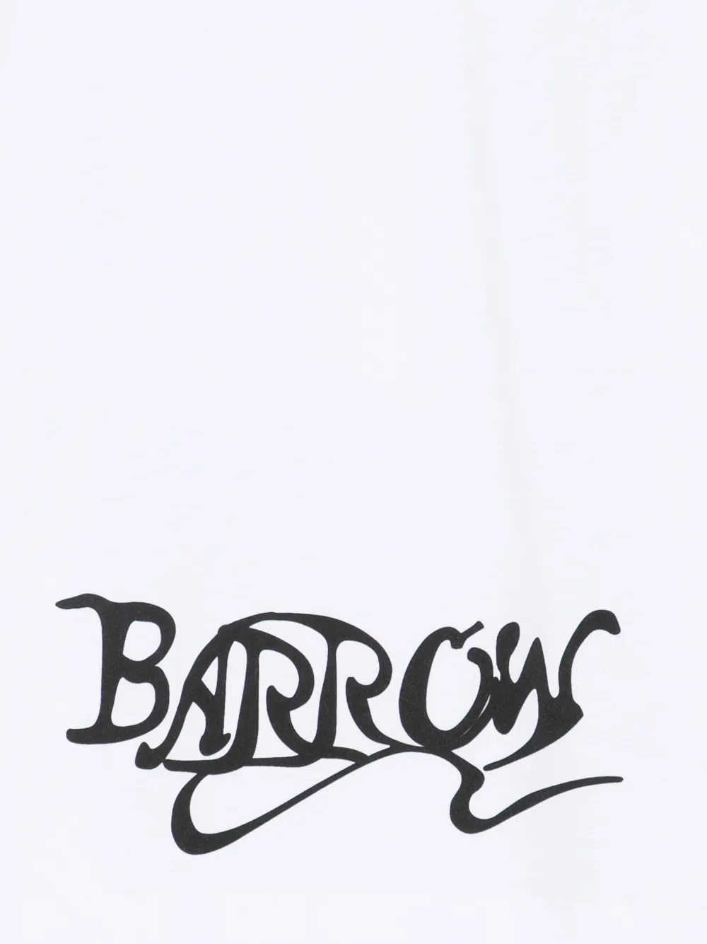 Barrow kids T-shirt met grafische teddybeerprint Wit