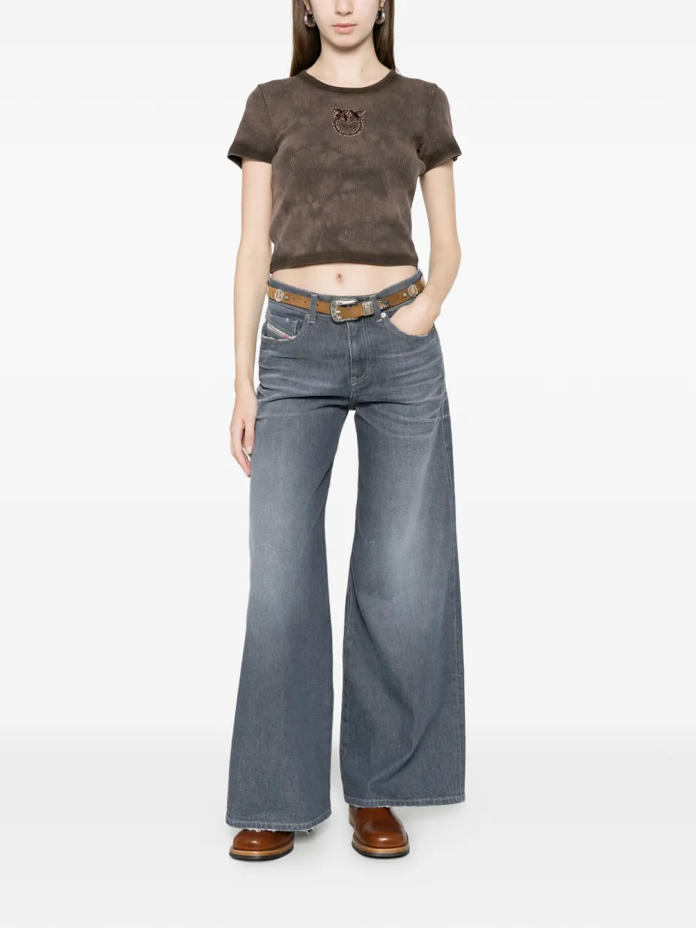Embellished Short-Sleeved T-Shirt