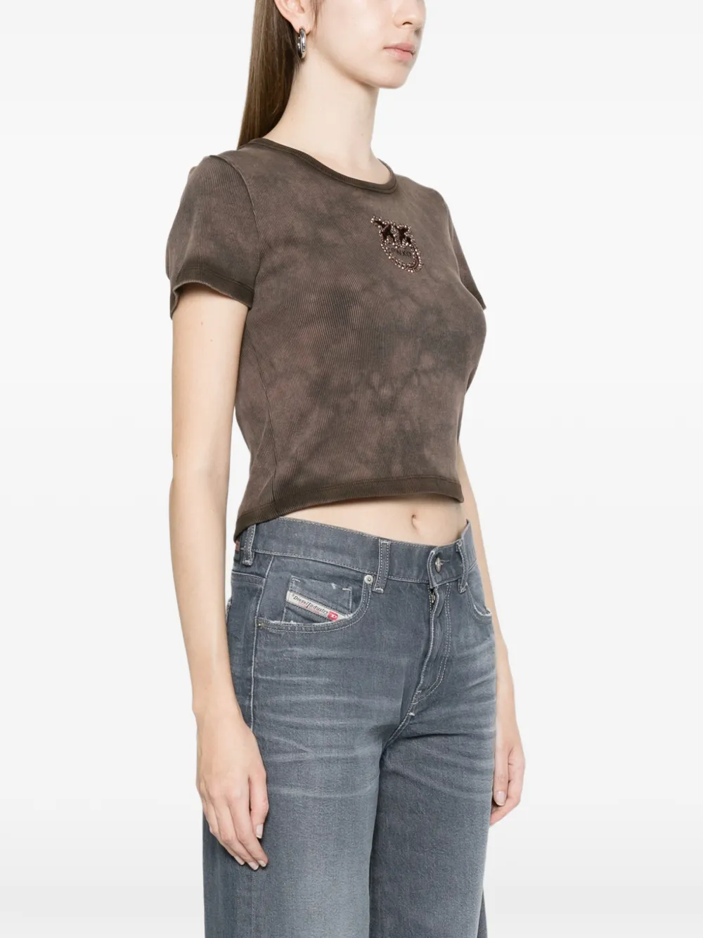 Embellished Short-Sleeved T-Shirt