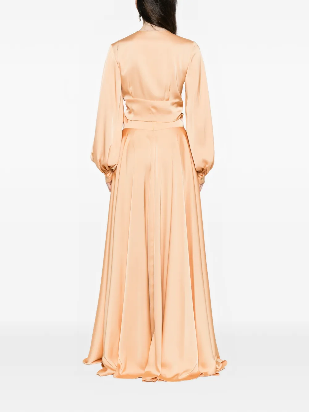  Alessandro Legora Bow V-neck Ensemble (set Of Two) - Orange 