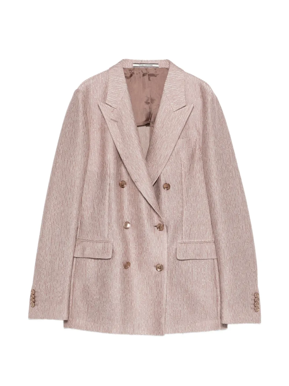 Tagliatore double-breasted blazer - Pink