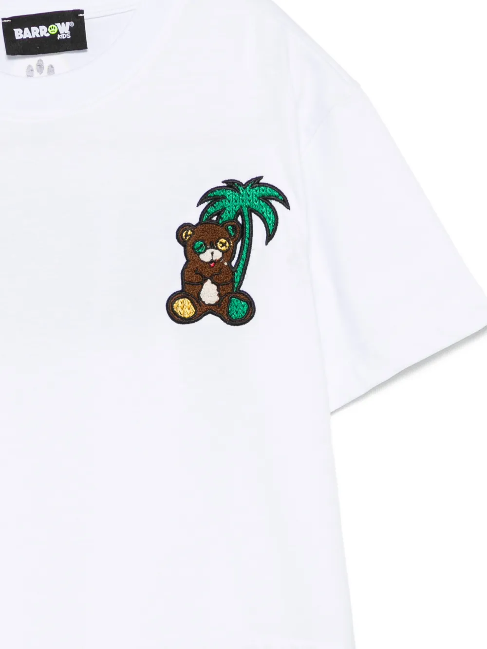 Barrow kids T-shirt met applicatie Wit