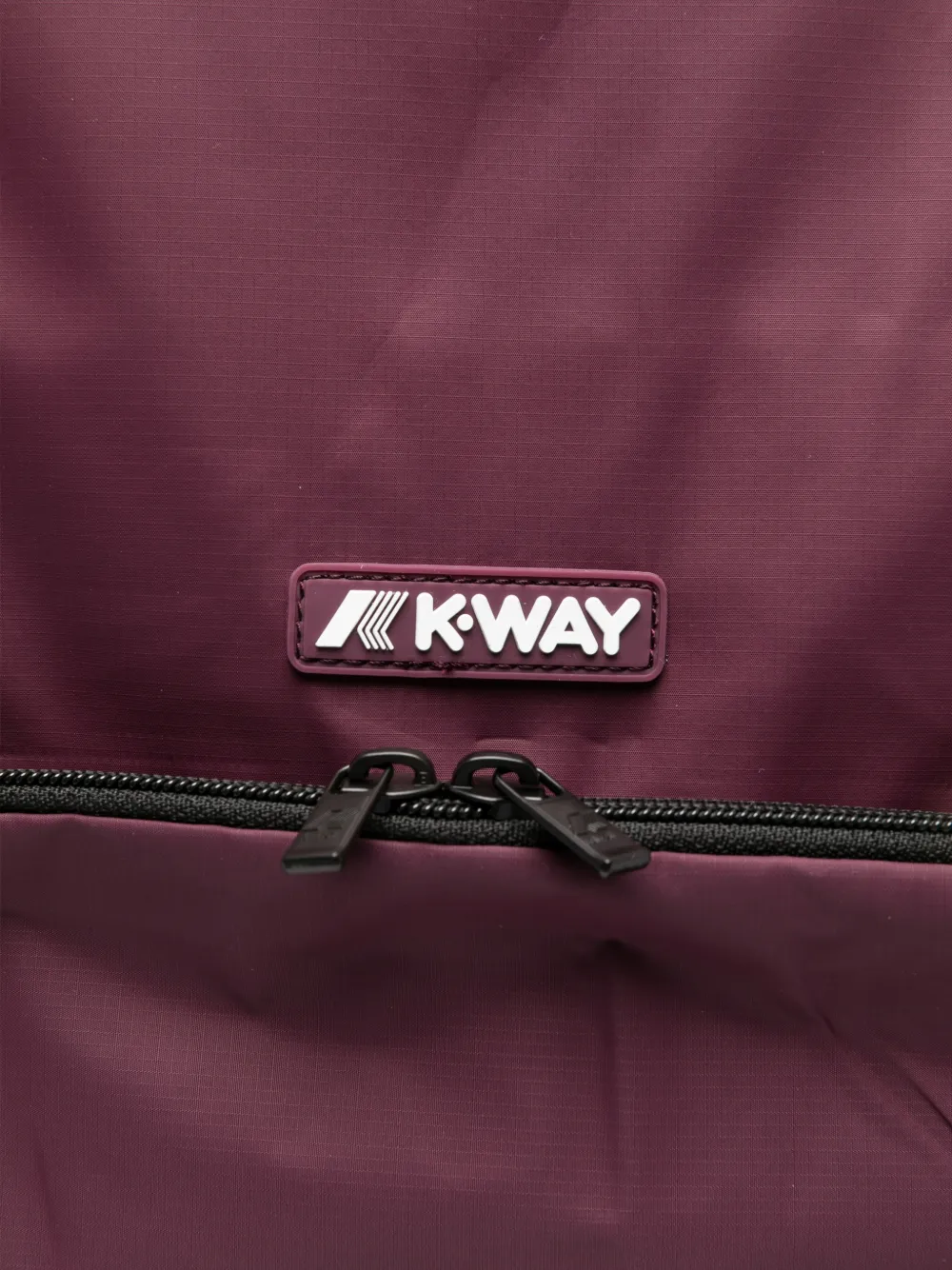  K-way Gizy Logo-patch Backpack - Purple 