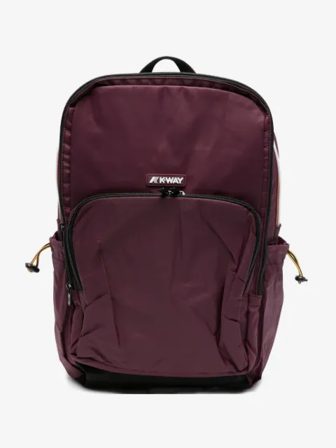 K-Way Gizy logo-patch backpack