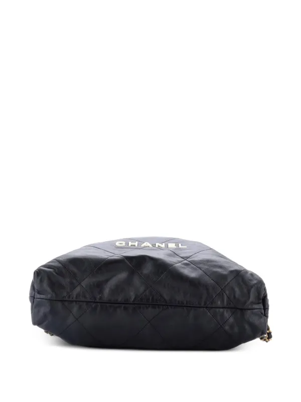 CHANEL Pre-Owned 22 チェーン マトラッセ ラージ バックパック