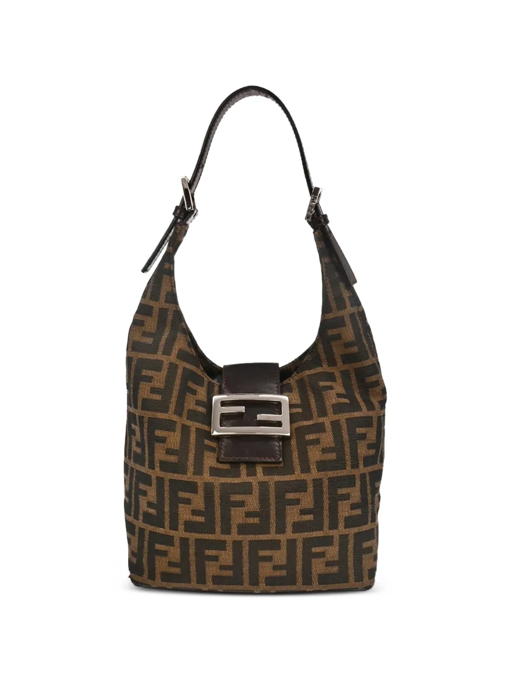 Fendi Pre-Owned 2000 Zucca leather handbag - Toni neutri