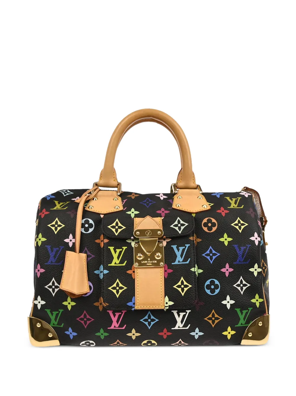 Louis Vuitton Pre-Owned x Takashi Murakami Borsa tote 30 Speedy 2005 - Nero