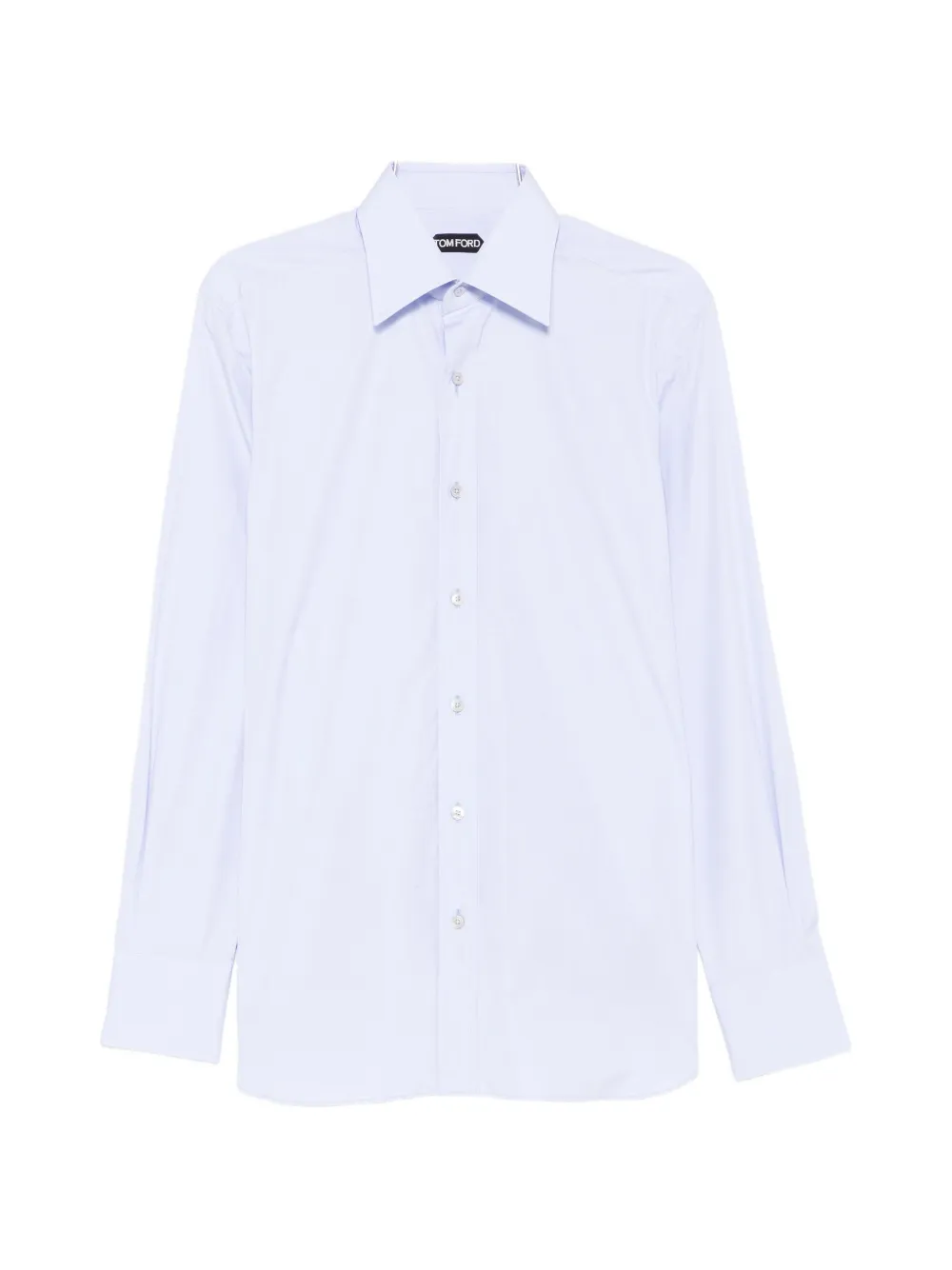 Tom Ford Long-sleeve Cotton Shirt In White