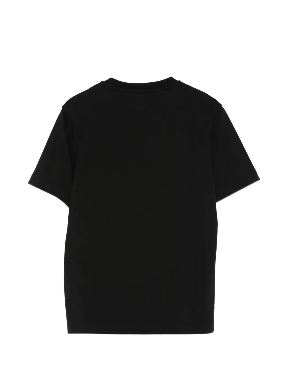 C.P. Company Kids T-shirt met logopatch Zwart