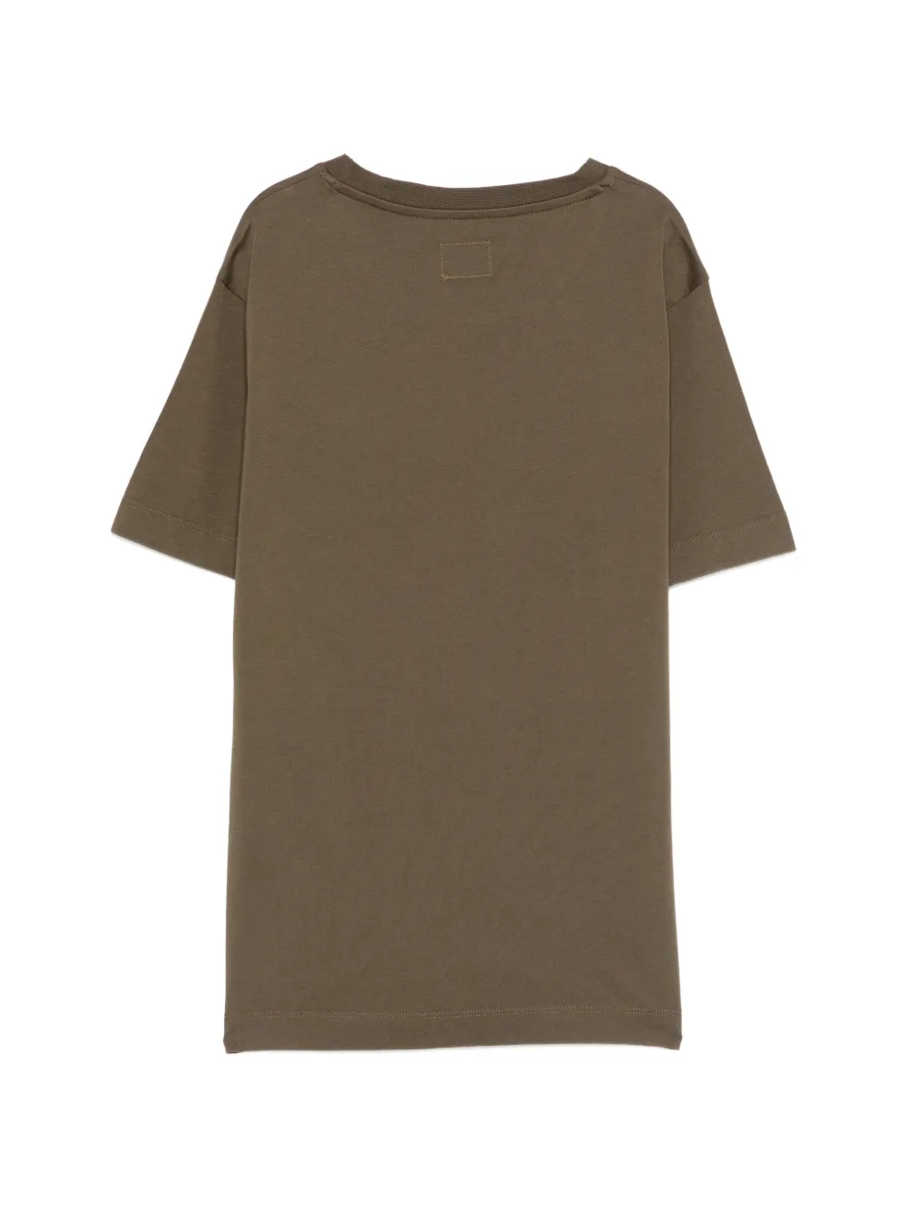 C.P. Company Kids T-shirt met ronde hals Groen