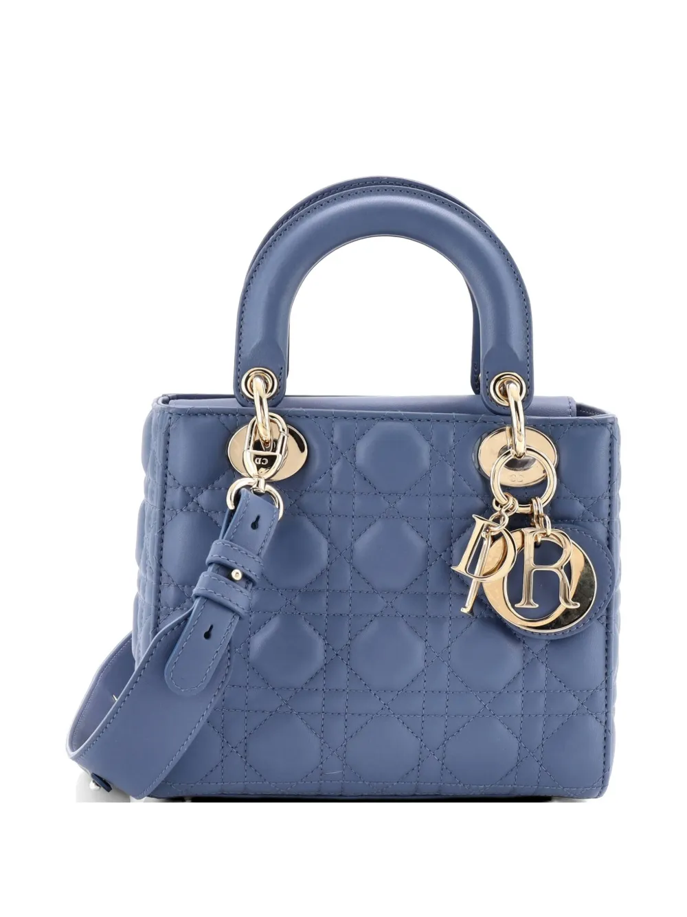 My Abcdior Lady Dior Bag Cannage Quilt Lambskin Crossbody Bag