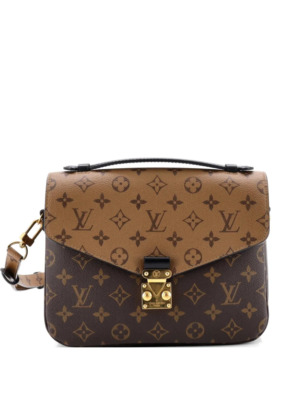 Louis Vuitton Pre-Owned Pochette Metis Reverse Monogram Canvas crossbody bag - Braun