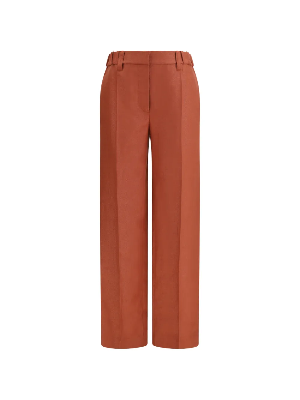Brunello Cucinelli elasticated waist trousers - Arancione