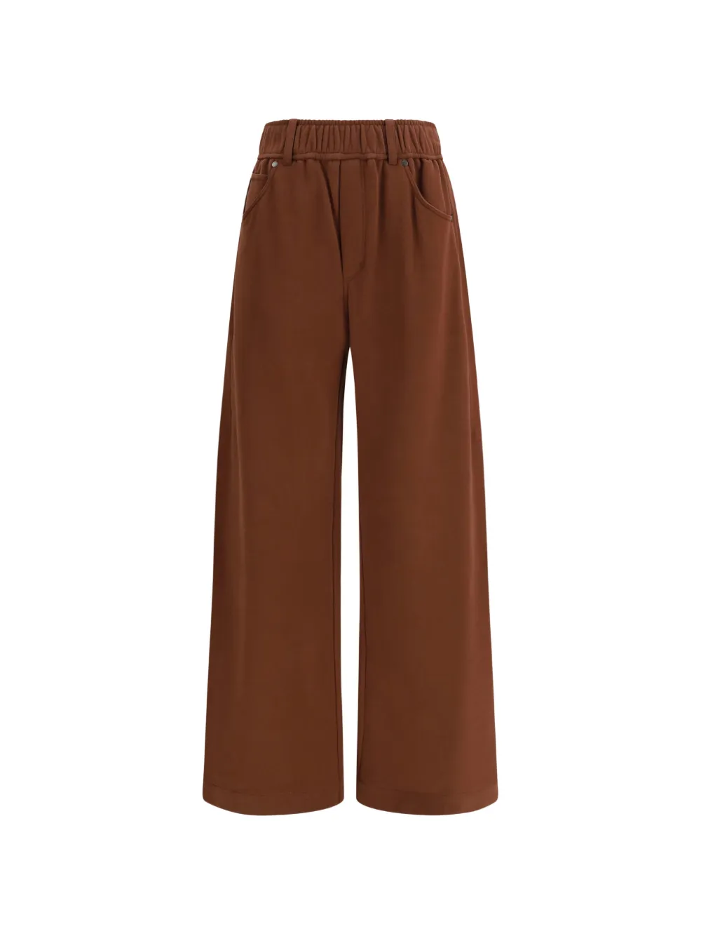 Brunello Cucinelli elasticated sweatpants - Marrone