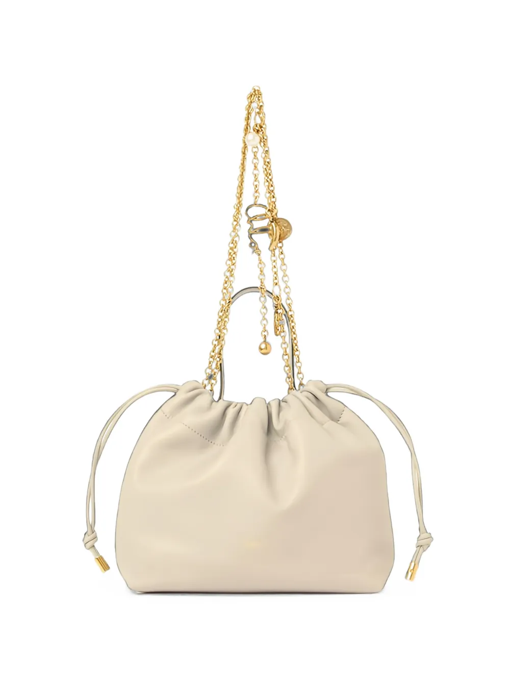 Chloé sac seau à cordon de serrage à chaîne - Tons neutres