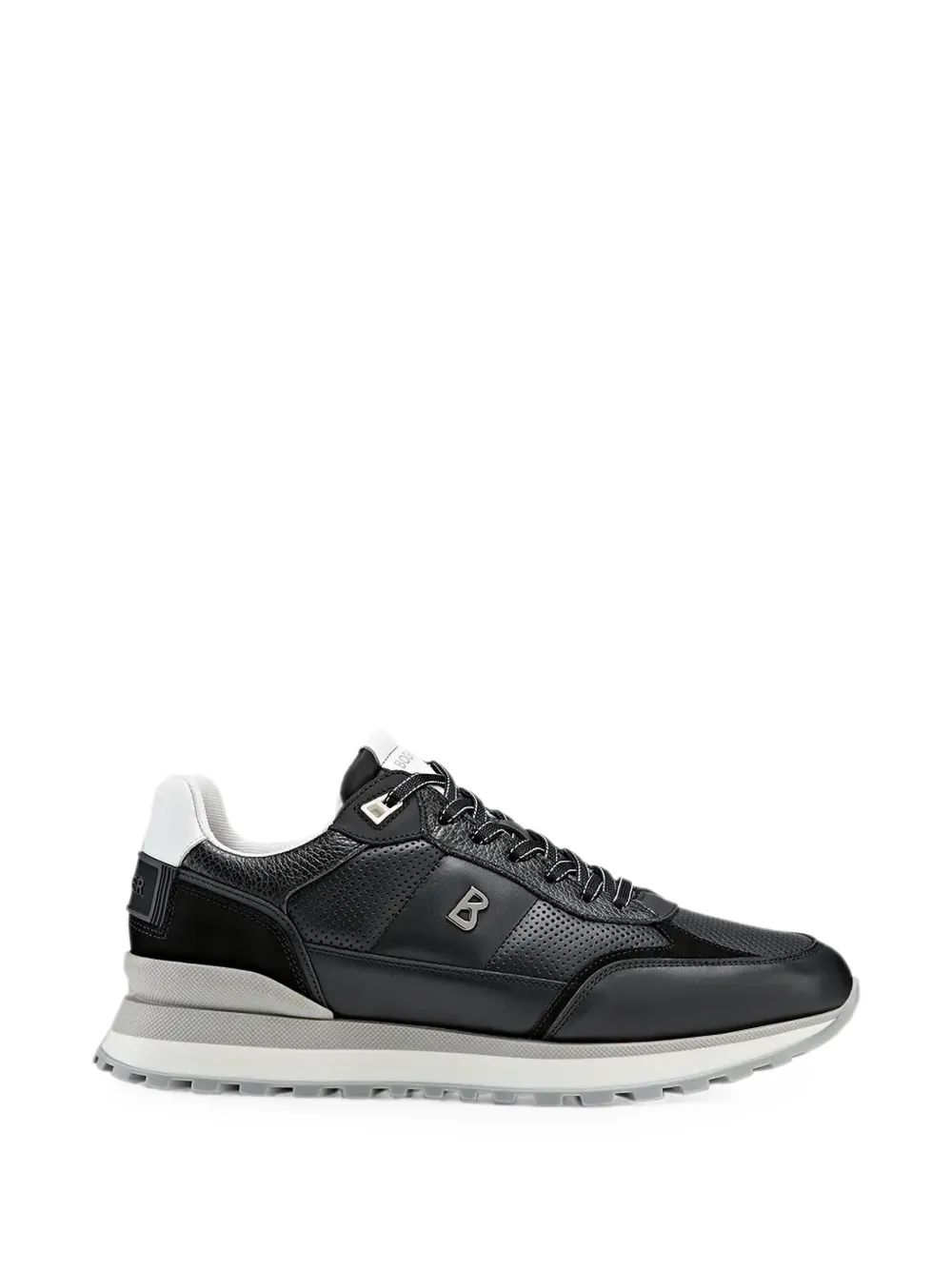 BOGNER Sneakers Newport con logo traforato - Nero