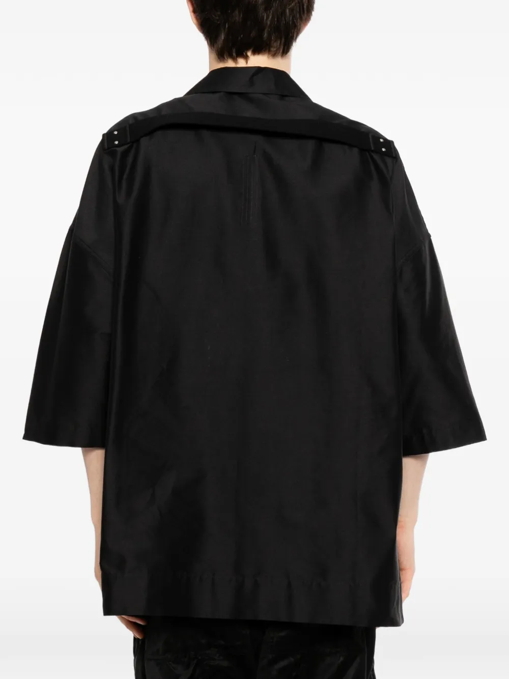 Rick Owens Magnum Tommy overhemd Zwart