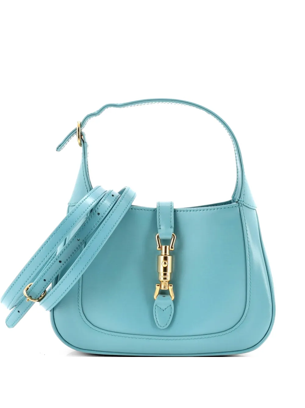 Gucci Pre-Owned Jackie 1961 Leather Mini hobo bag - Blu