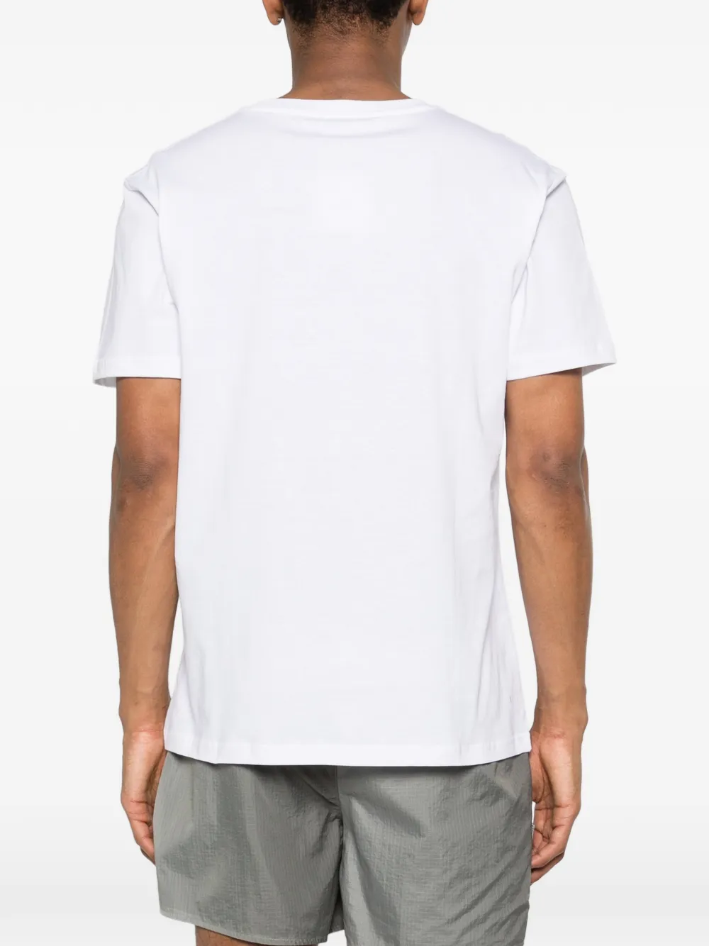 Moschino T-shirt met logo Wit