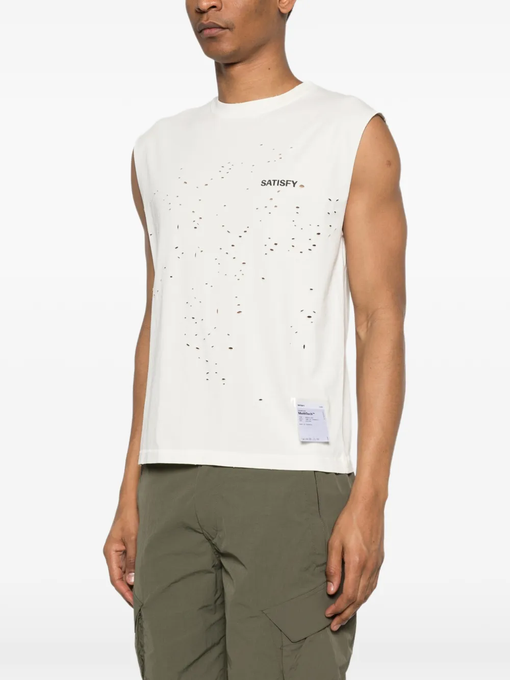  Satisfy Crew-neck Vest - Neutrals 