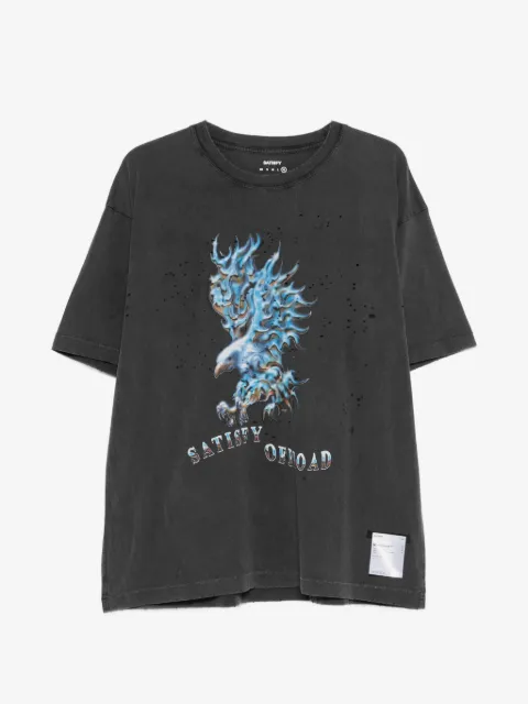 Satisfy t-shirt à imprimé graphique