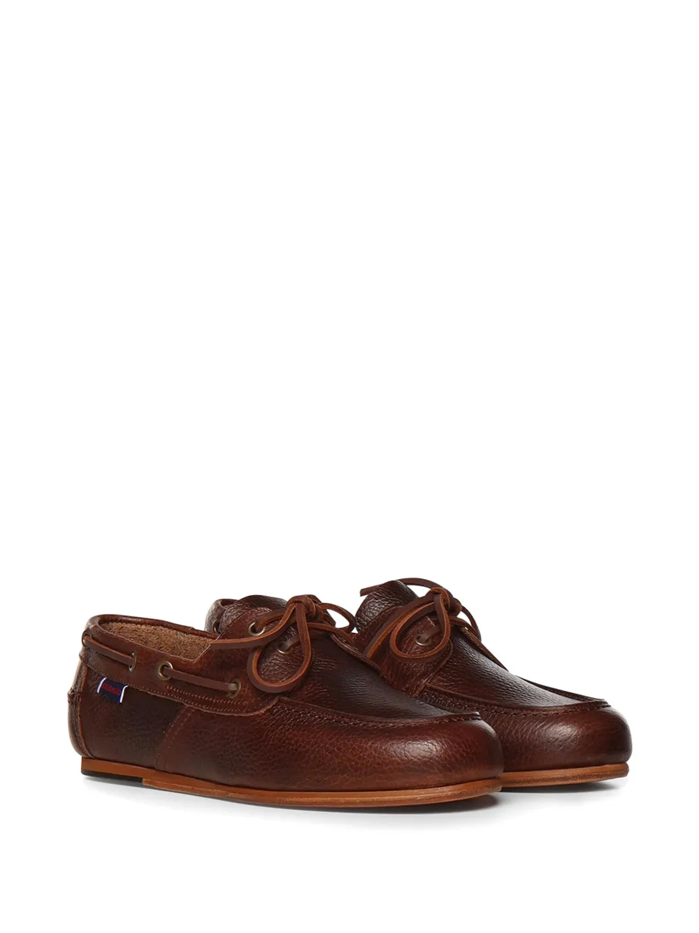Sebago Owen flat boat shoes Bruin