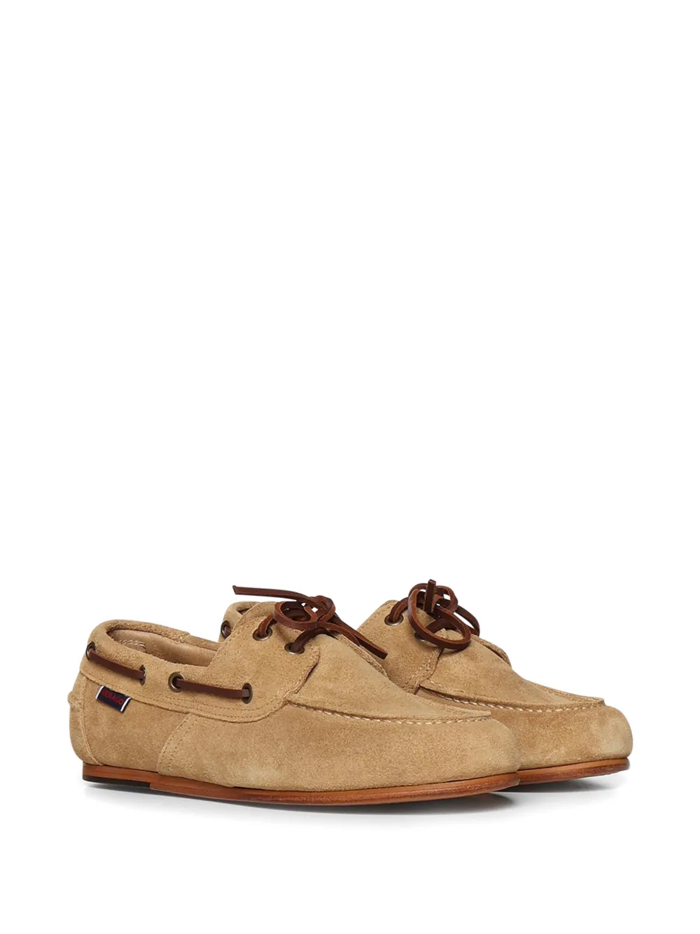 Sebago Owen flat boat shoes Beige