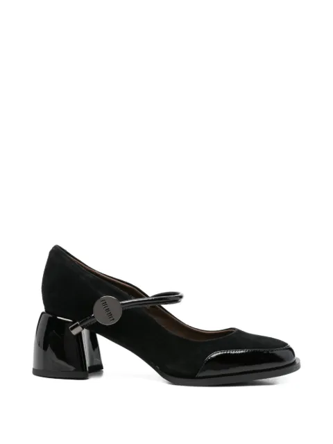 LINDA BAUMANN logo-detail heeled pumps