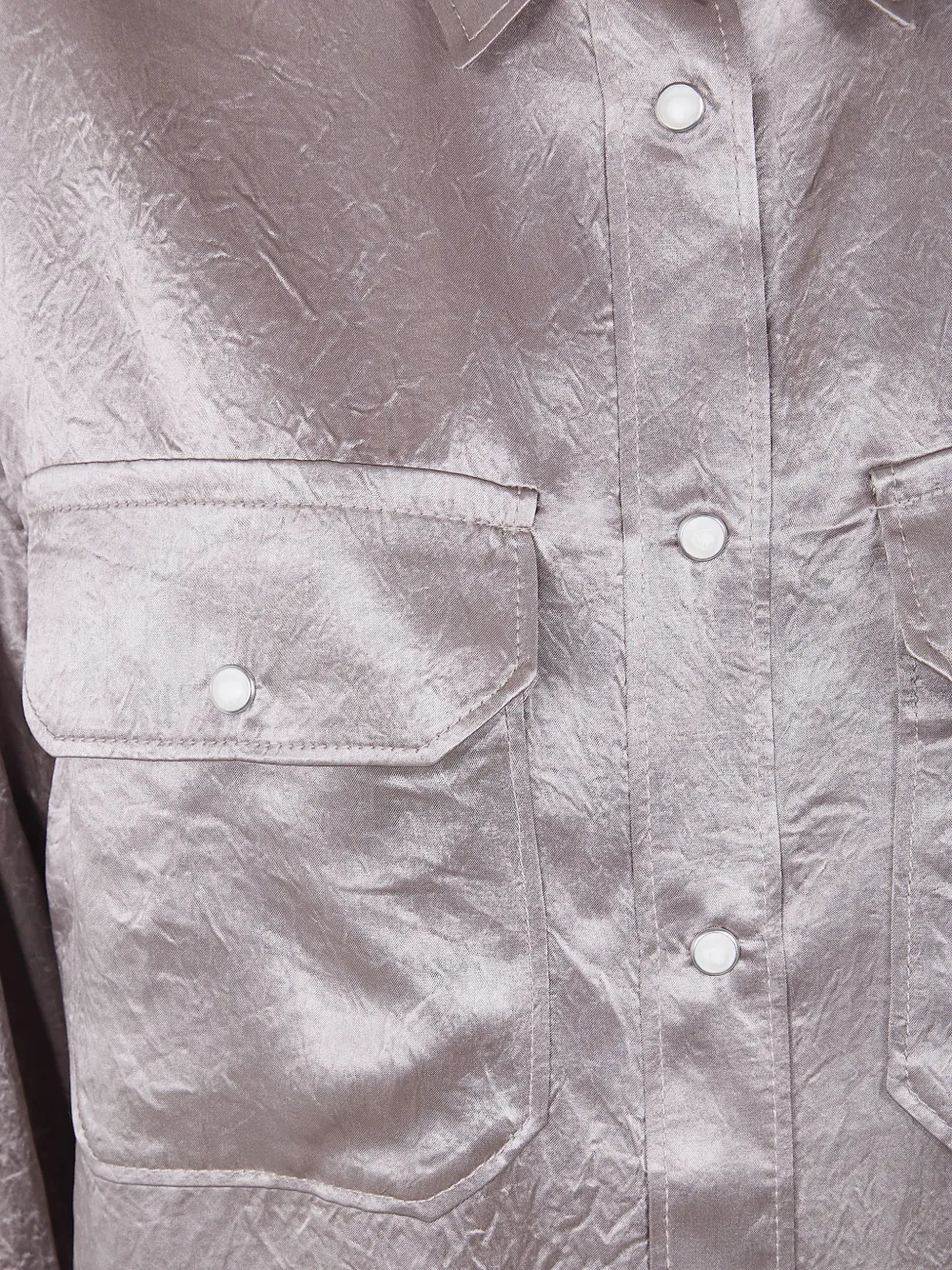 Filippa K Blouse met borstzak Grijs