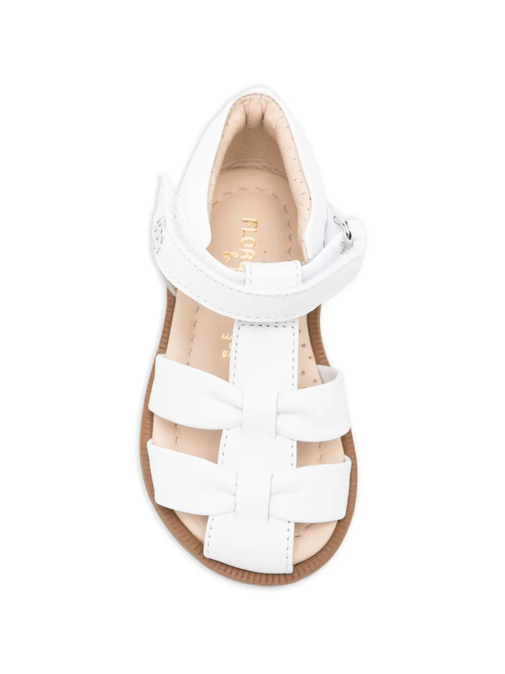  Florens Woven Detail Sandals - White 