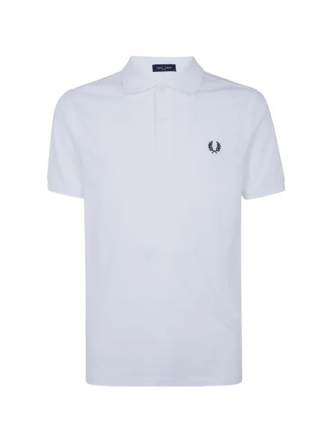 Fred Perry logo-embroidered polo shirt