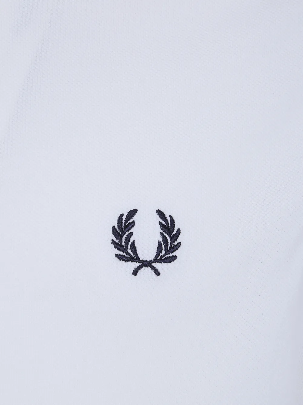 Fred Perry Poloshirt met geborduurd logo Wit