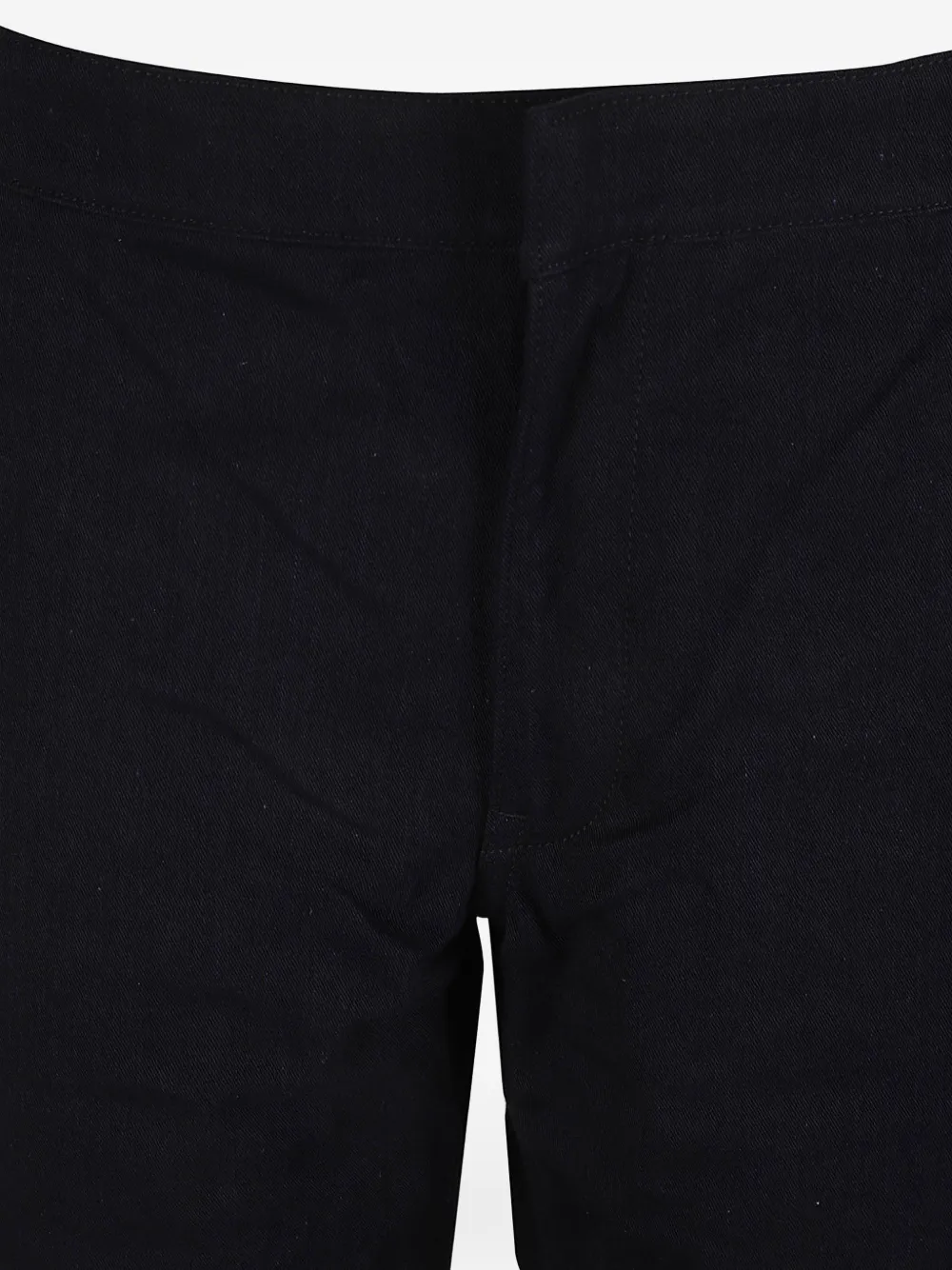 Jil Sander Straight broek met strikdetail Zwart