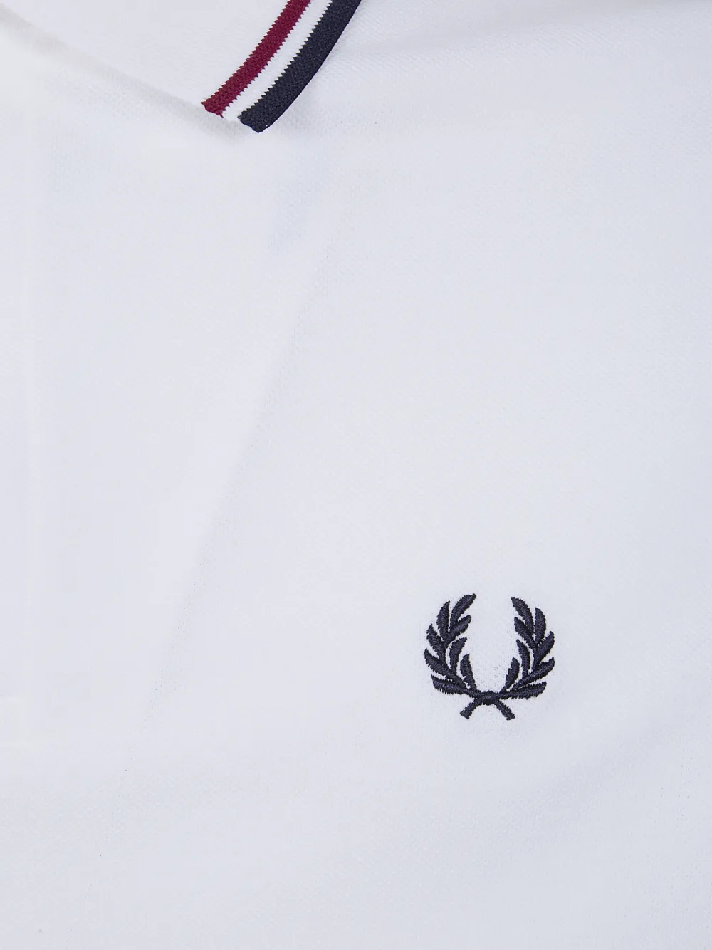  Fred Perry Logo-embroidered Polo Shirt - White 