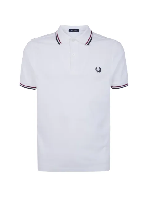 Fred Perry logo-embroidered polo shirt