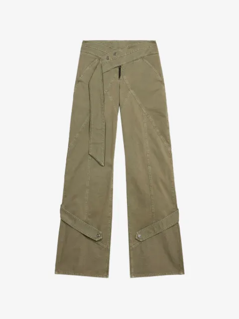 Blumarine pantalones a paneles